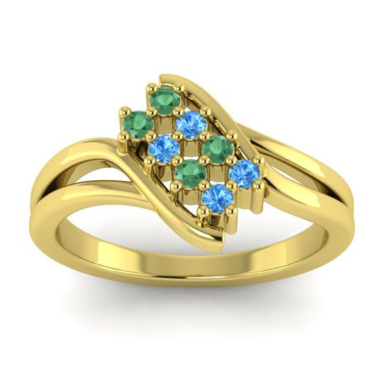 Simple Pave Bypass Agati Ring