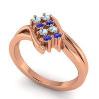Simple Pave Bypass Agati Ring