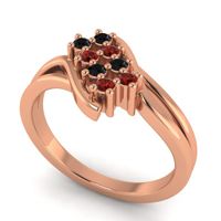 Simple Pave Bypass Agati Ring