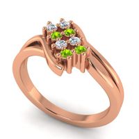 Simple Pave Bypass Agati Ring