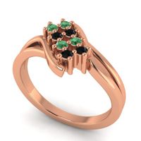 Simple Pave Bypass Agati Ring