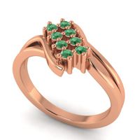 Simple Pave Bypass Agati Ring