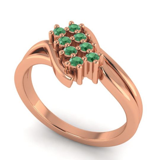 Simple Pave Bypass Agati Ring