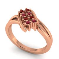 Simple Pave Bypass Agati Ring