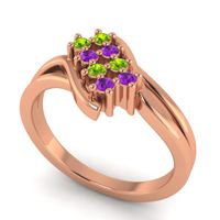 Simple Pave Bypass Agati Ring