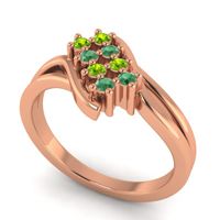 Simple Pave Bypass Agati Ring