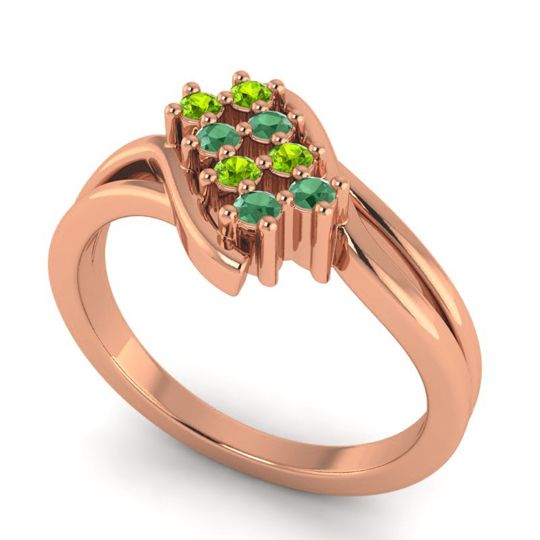 Simple Pave Bypass Agati Ring