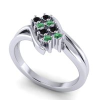 Simple Pave Bypass Agati Ring