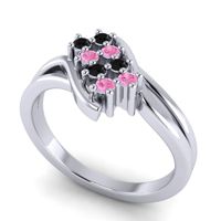 Simple Pave Bypass Agati Ring