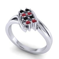 Simple Pave Bypass Agati Ring