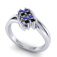 Simple Pave Bypass Agati Ring