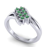 Simple Pave Bypass Agati Ring