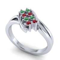 Simple Pave Bypass Agati Ring