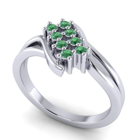 Simple Pave Bypass Agati Ring