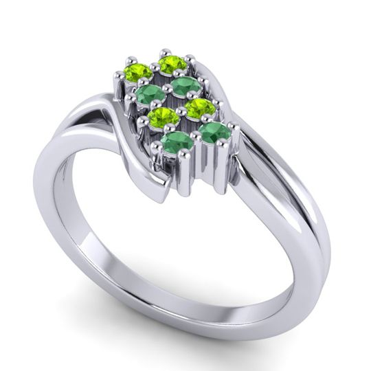 Simple Pave Bypass Agati Ring