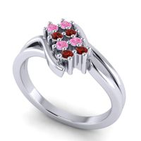 Simple Pave Bypass Agati Ring