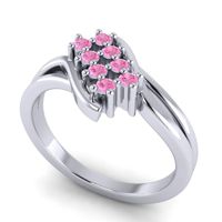 Simple Pave Bypass Agati Ring