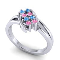 Simple Pave Bypass Agati Ring