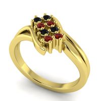 Simple Pave Bypass Agati Ring