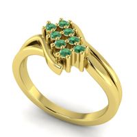 Simple Pave Bypass Agati Ring