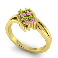 Simple Pave Bypass Agati Ring