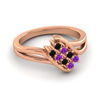 Simple Pave Bypass Agati Ring