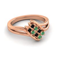 Simple Pave Bypass Agati Ring