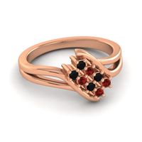 Simple Pave Bypass Agati Ring