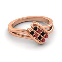 Simple Pave Bypass Agati Ring