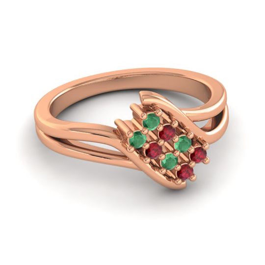 Simple Pave Bypass Agati Ring