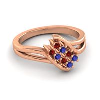 Simple Pave Bypass Agati Ring