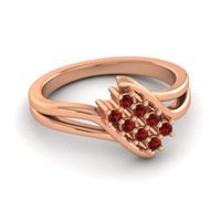 Simple Pave Bypass Agati Ring
