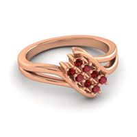 Simple Pave Bypass Agati Ring