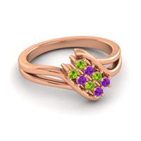 Simple Pave Bypass Agati Ring