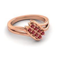 Simple Pave Bypass Agati Ring