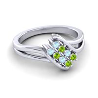 Simple Pave Bypass Agati Ring