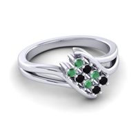 Simple Pave Bypass Agati Ring