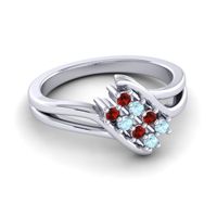 Simple Pave Bypass Agati Ring