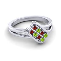 Simple Pave Bypass Agati Ring