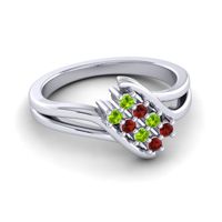 Simple Pave Bypass Agati Ring