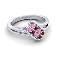Simple Pave Bypass Agati Ring