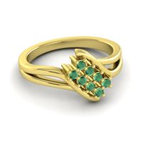 Simple Pave Bypass Agati Ring