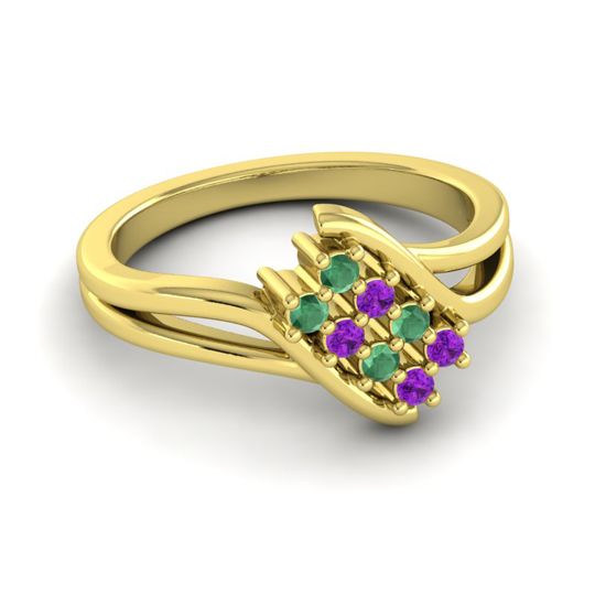 Simple Pave Bypass Agati Ring