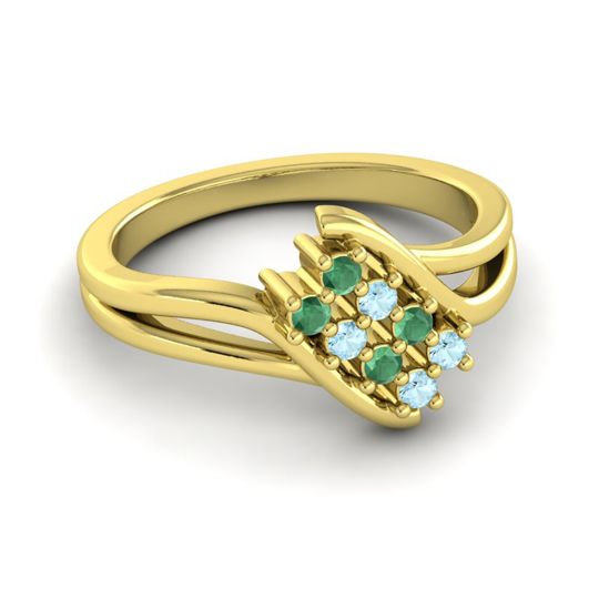 Simple Pave Bypass Agati Ring