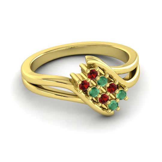 Simple Pave Bypass Agati Ring