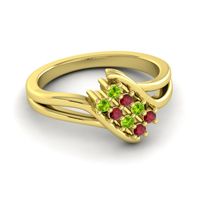 Simple Pave Bypass Agati Ring