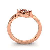 Simple Pave Bypass Agati Ring