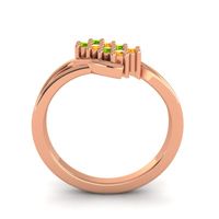 Simple Pave Bypass Agati Ring