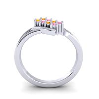 Simple Pave Bypass Agati Ring