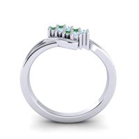 Simple Pave Bypass Agati Ring